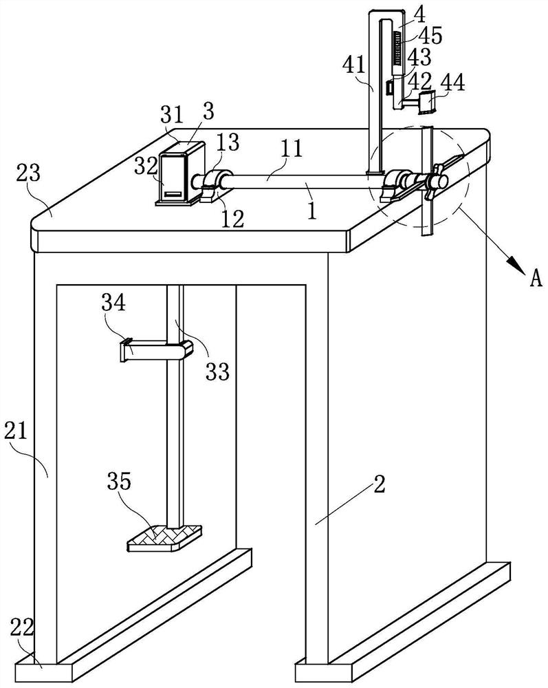 A high-efficiency grinding device for fan production