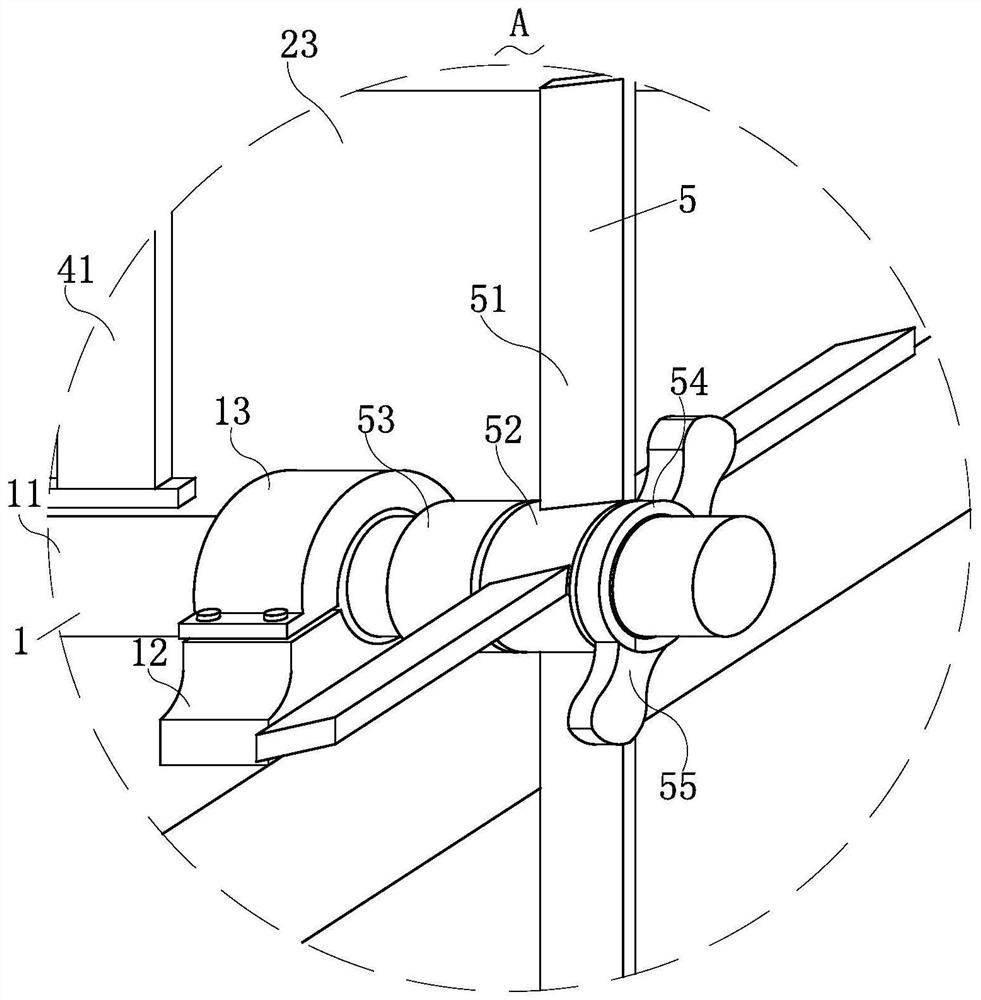 A high-efficiency grinding device for fan production