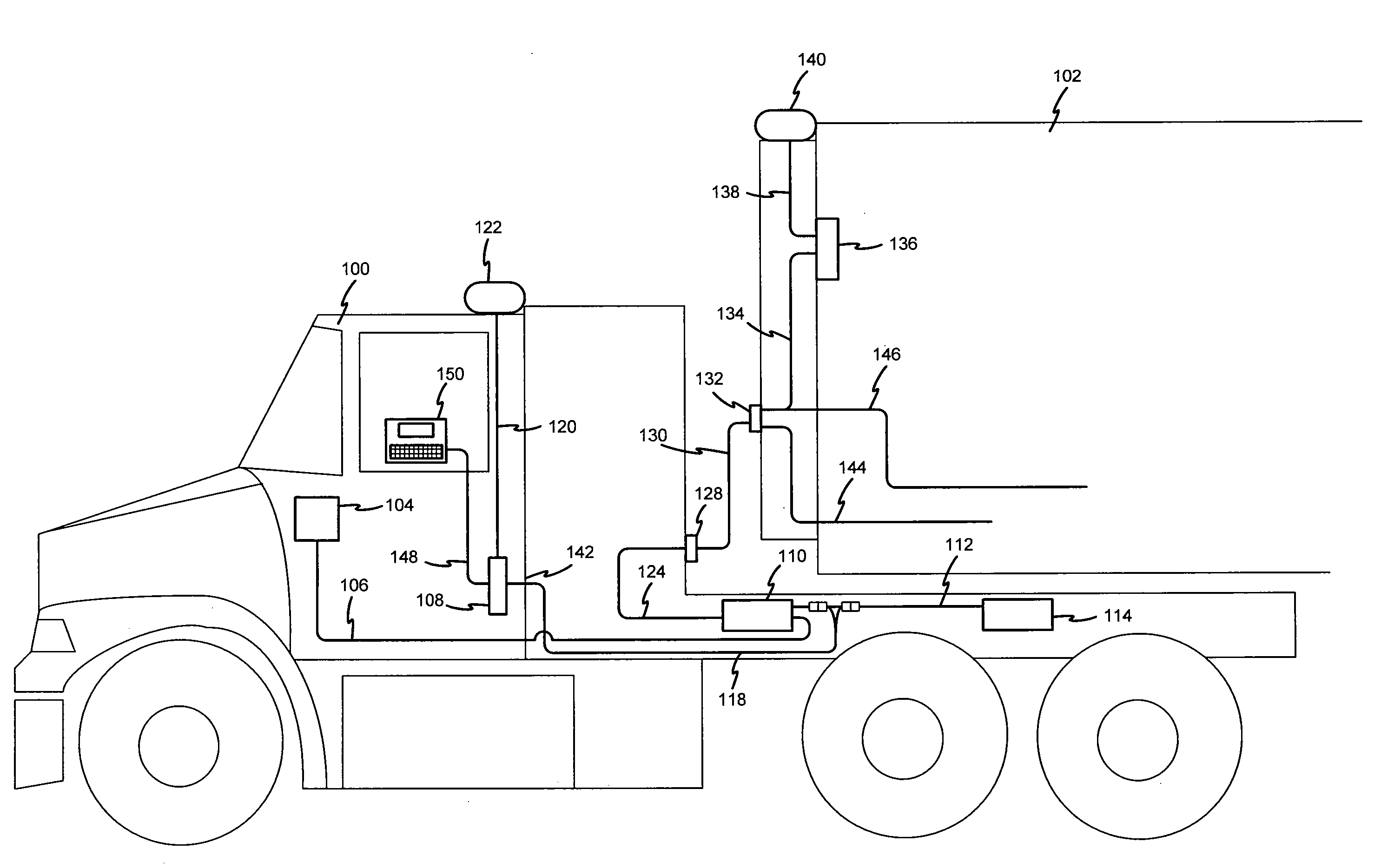 System, method and device for retrofitting tractor-trailer communications systems
