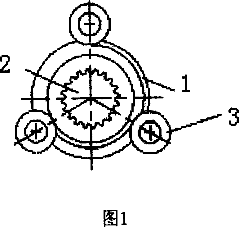 Gear spin pressure forming method and its device