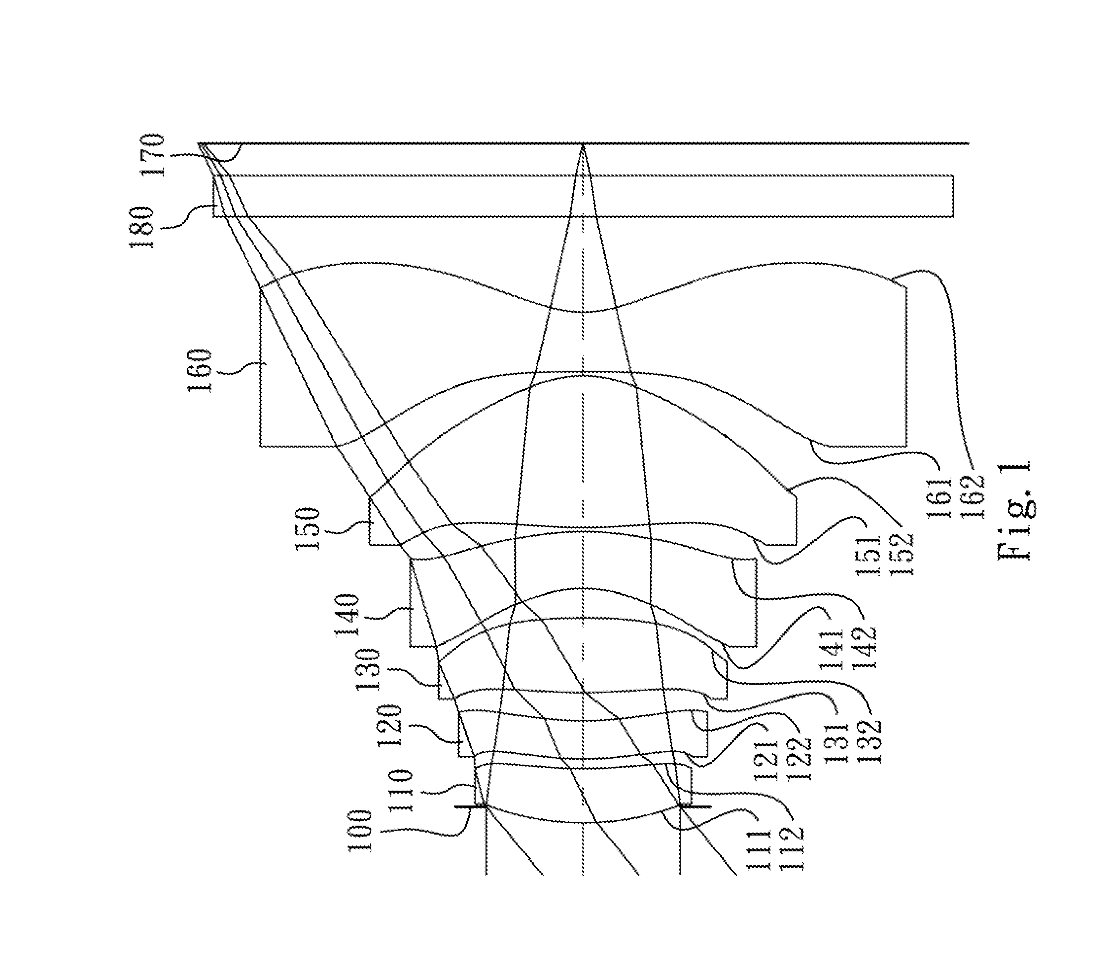 Optical image lens system