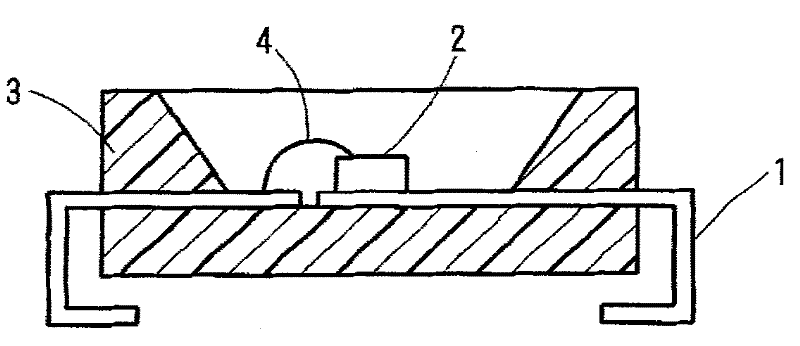 Resin composition for optical semiconductor element housing package, and optical semiconductor light-emitting device obtained using the same