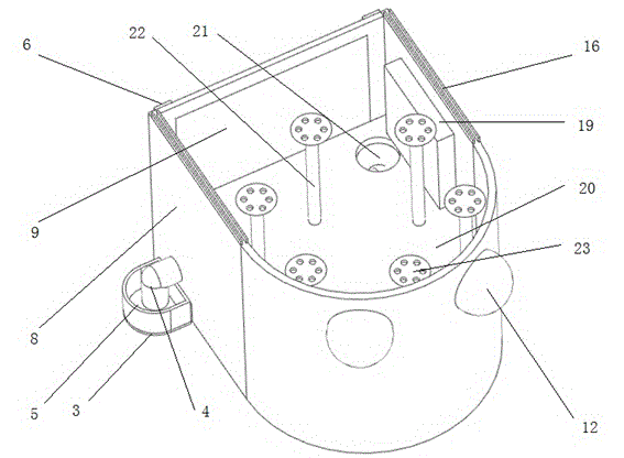 Heat preservation and heat insulation solar plant air purifier