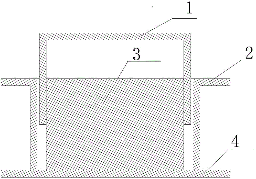 Protrusion crumpling energy absorption structure