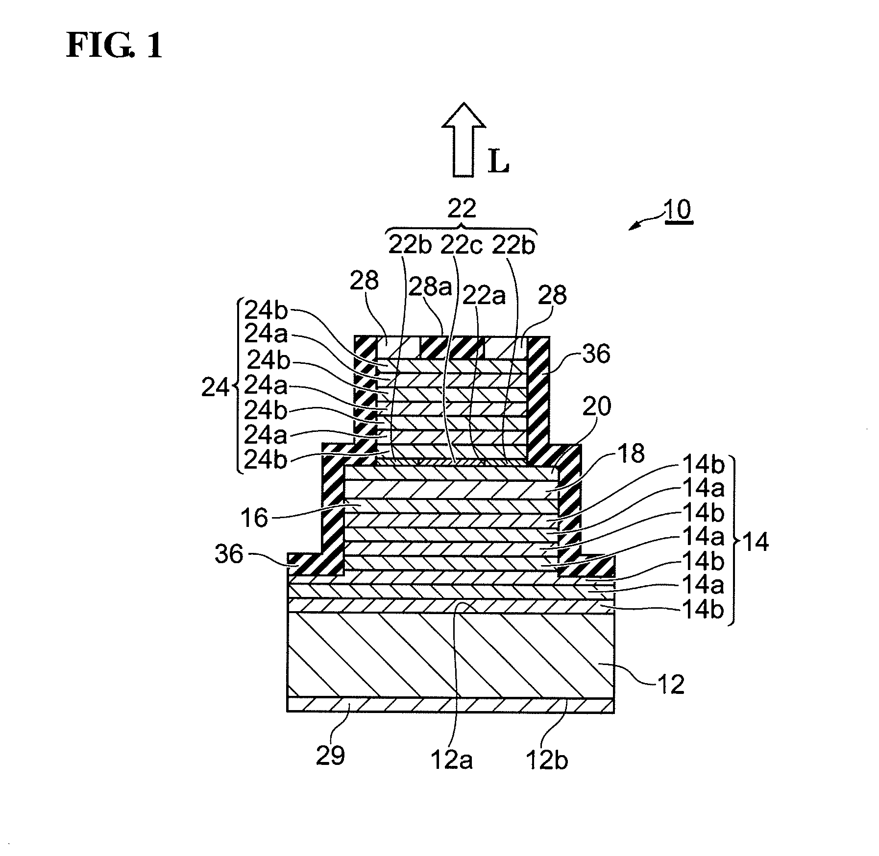 Method for producing surface emitting semiconductor device