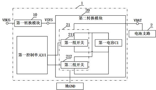 A battery charging system and integrated chip