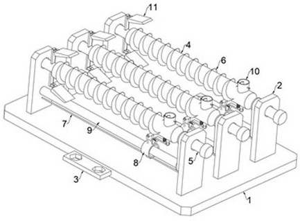 Anti-abrasion arrangement frame for computer hardware connection