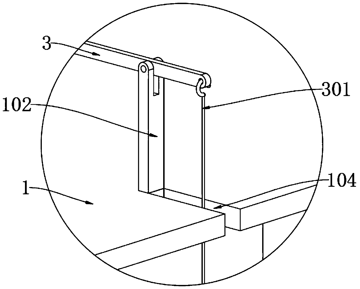 Mobile positioning punching device for textile processing