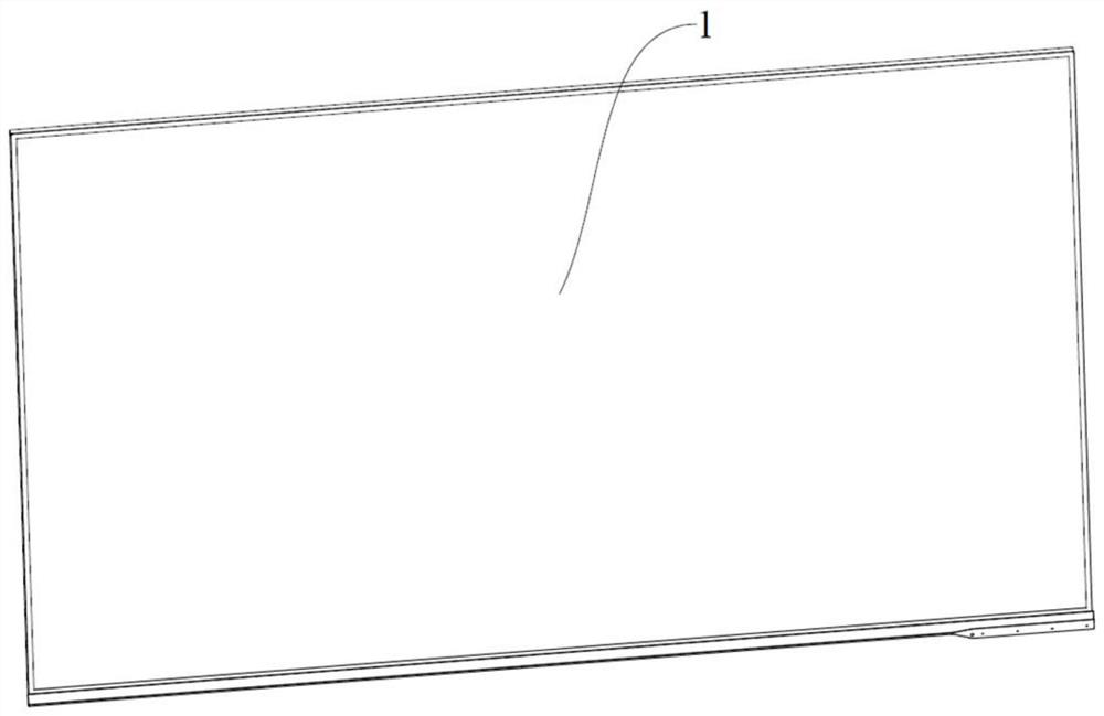 Liquid crystal display module and liquid crystal splicing screen