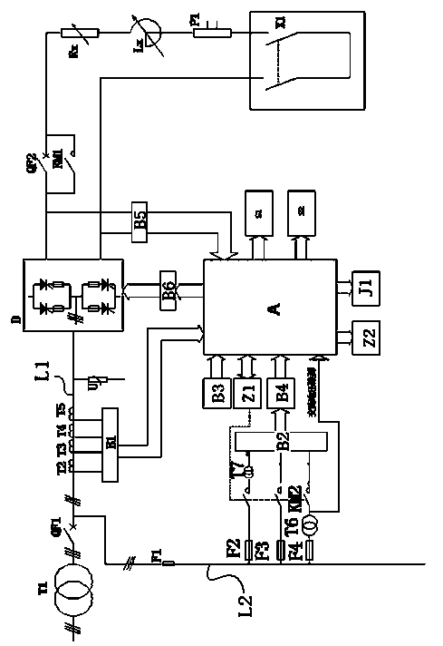 Testing device for high-capacity direct-current electric appliance