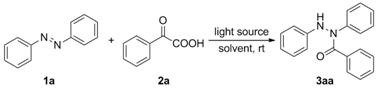 Synthesis method of N, N' -diaryl benzoyl hydrazine compound