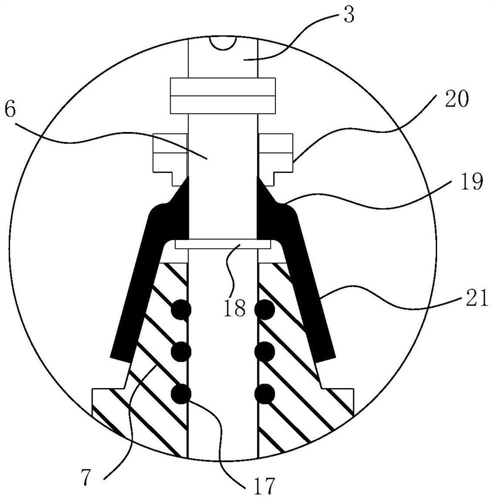 Pink pigment with high temperature resistance and preparation method thereof