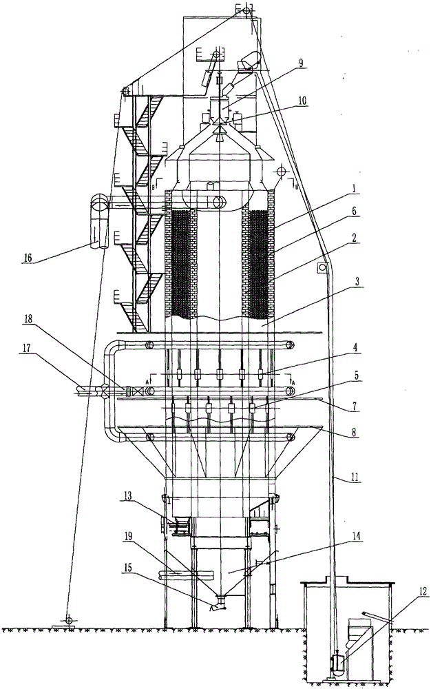 A Multi-fuel Ring Beam Lime Kiln