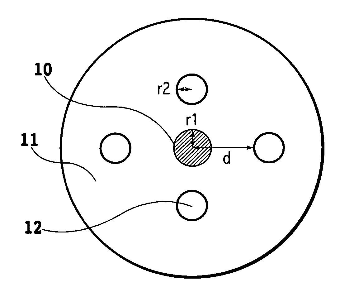 Hole-assisted single mode optical fiber