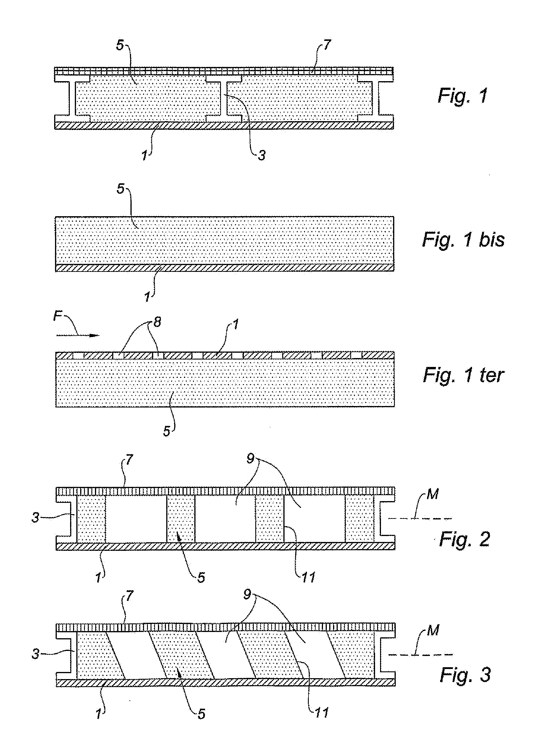 Acoustic attenuation panel for aircraft for engine nacelle