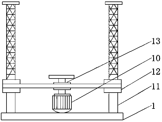 Drilling machine for machining bridge-cutoff aluminum alloy doors and windows