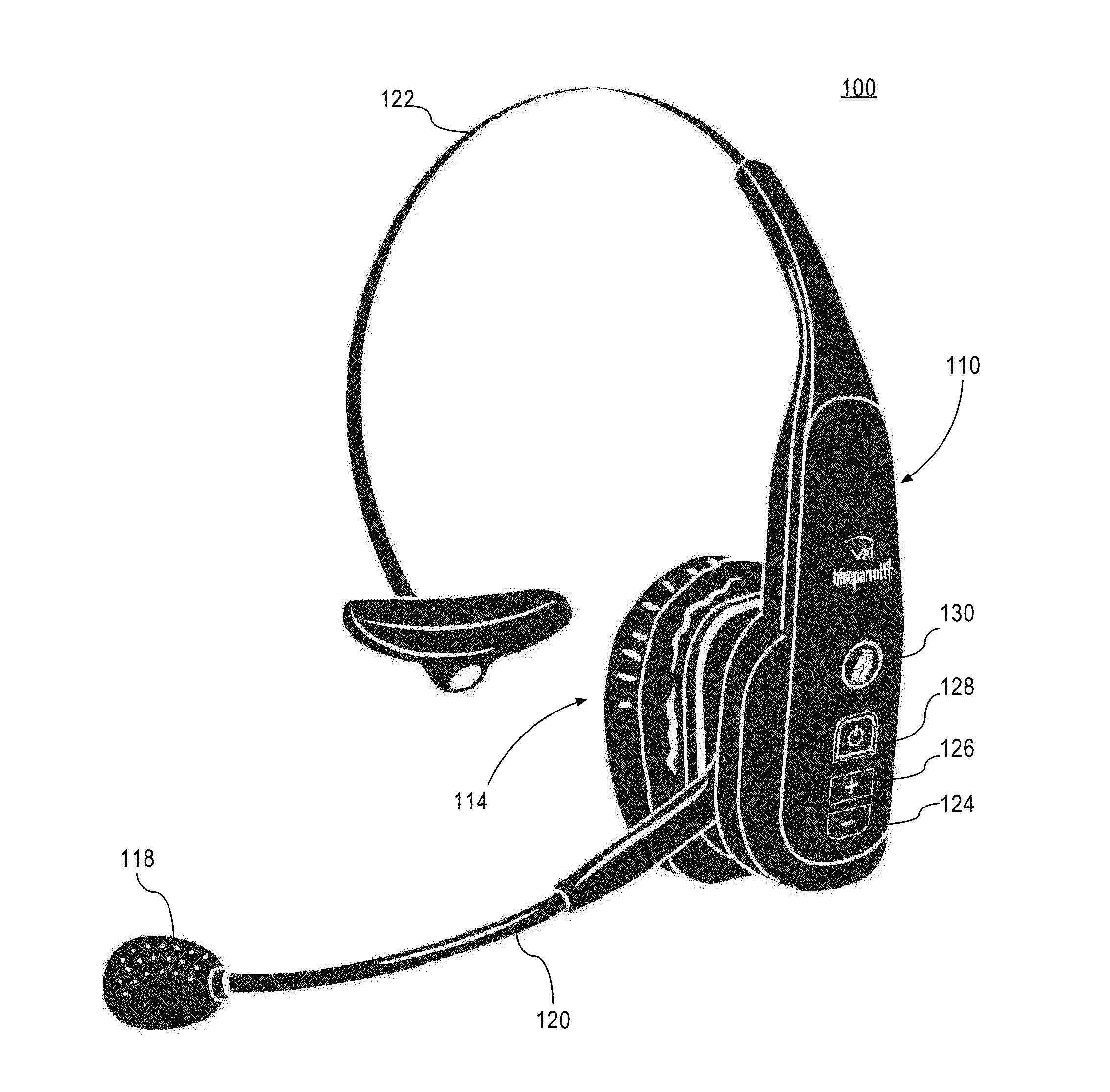 Headset system with user-configurable function button