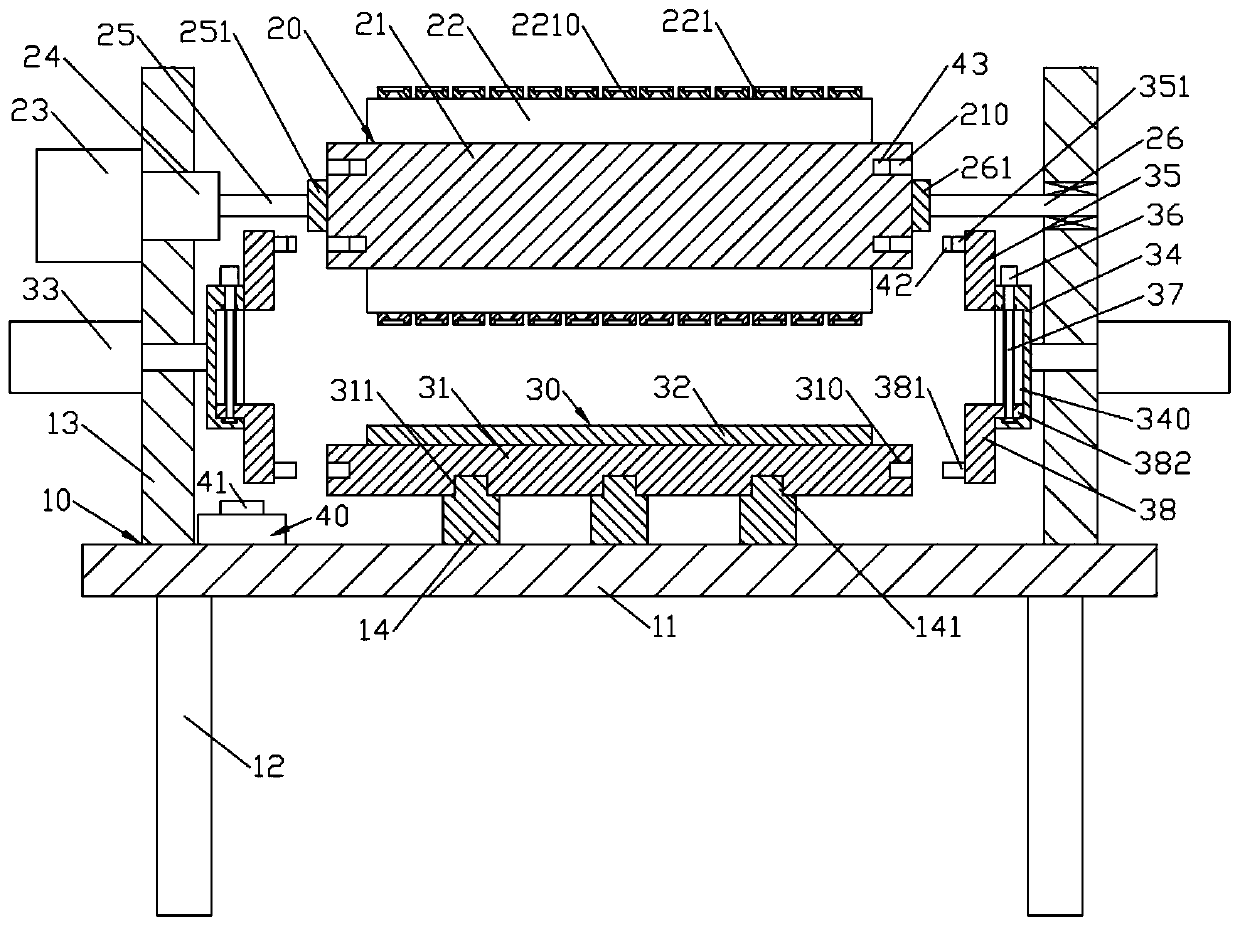 A pre-aligned semi-automatic laminating machine