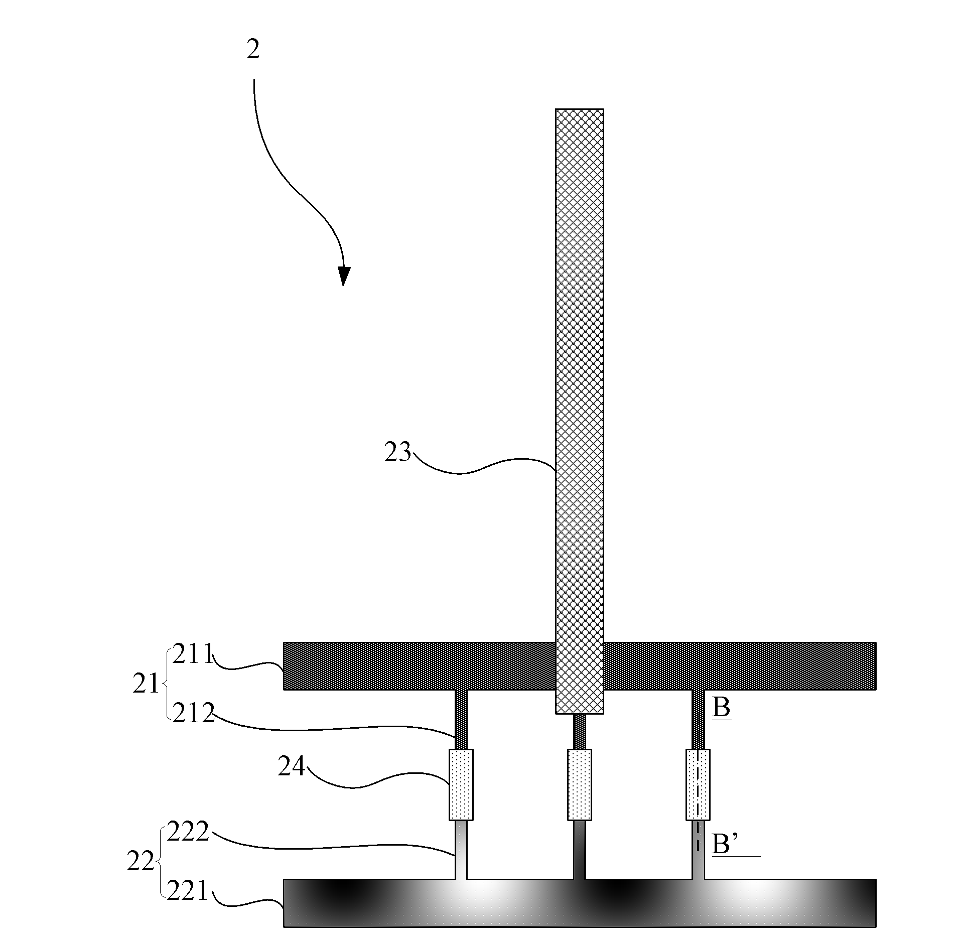Thin film transistor (TFT)-liquid crystal display (LCD) array substrate and production method thereof