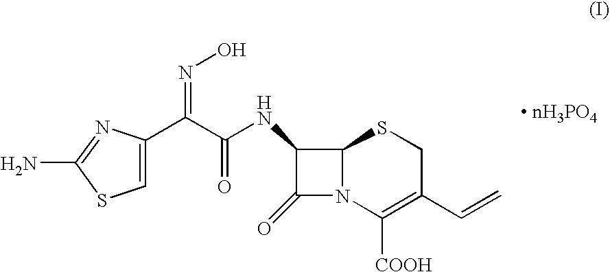 Crystalline cefdinir salts