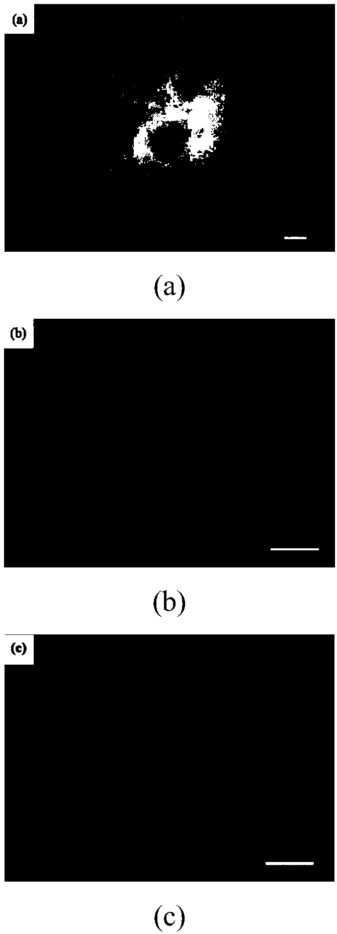 Method for preparing nano aluminum film by radio frequency magnetron sputtering