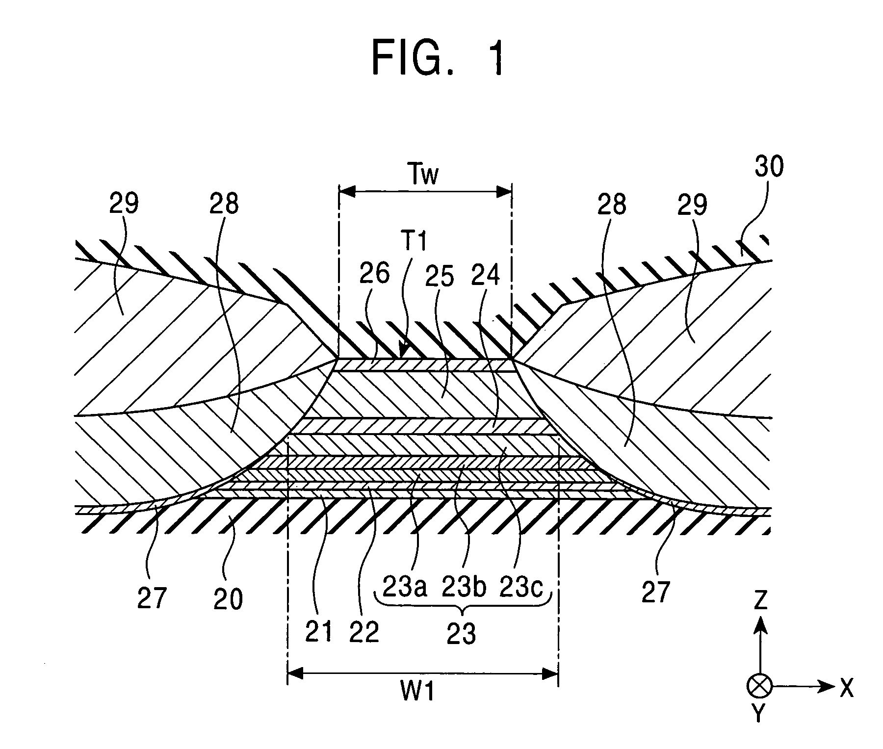 Spin valve magnetoresistive element having pinned magnetic layer composed of epitaxial laminated film having magnetic sublayers and nanomagnetic interlayer