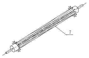 Dry-method winding formation method for carbon fiber composite transmission axle tube