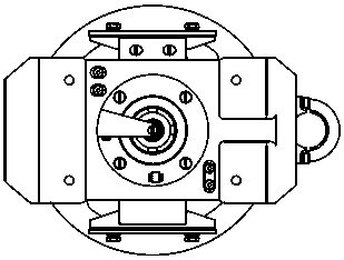 Vehicle-mounted photoelectric equipment dual-field-of-view rotation switching varifocal mechanism