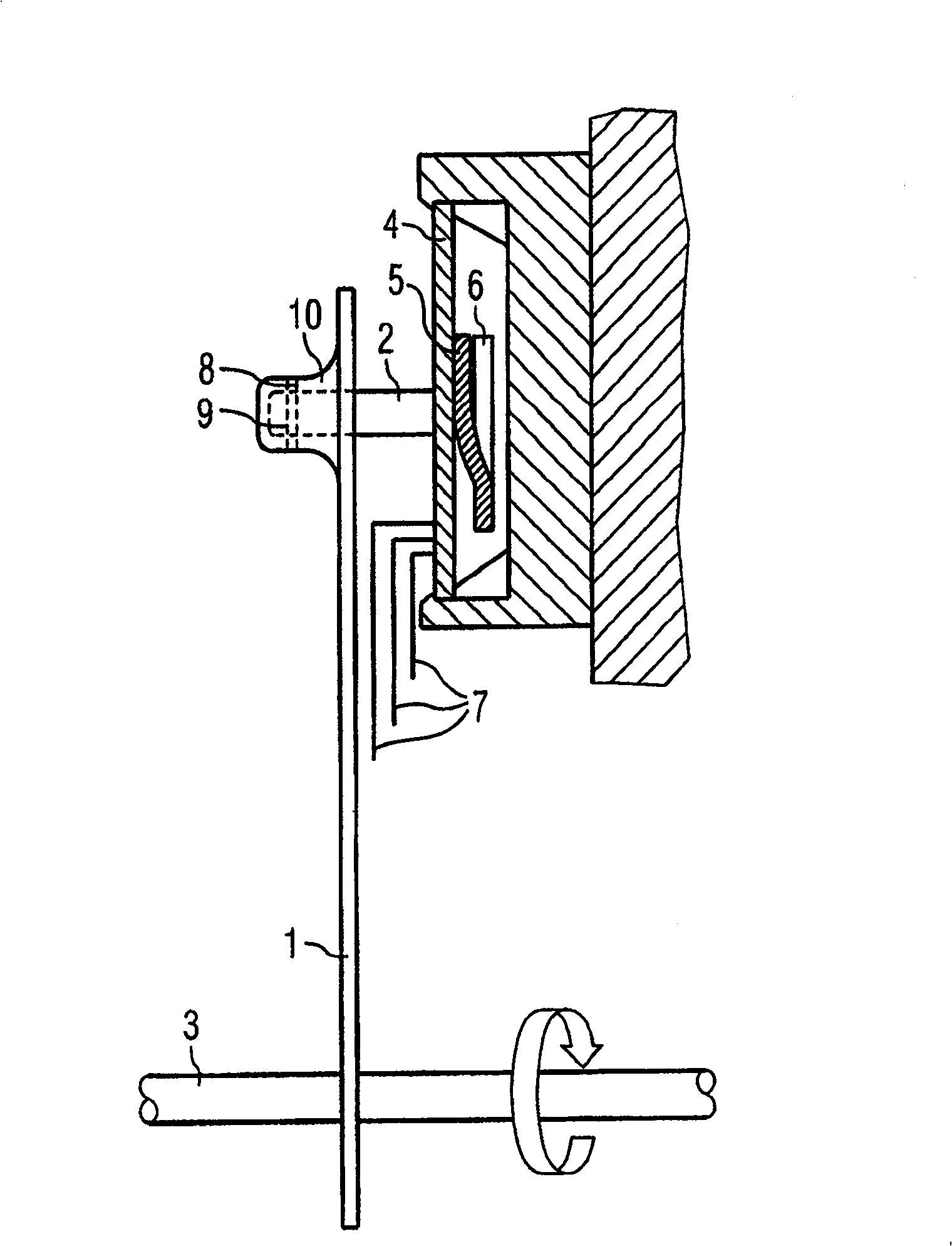 Magnetically passive position sensor, method for manufacturing the magnetically passive position sensor