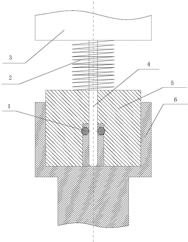 Safe disengaging device for connecting pieces