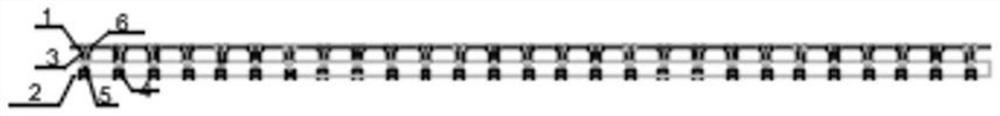 Fair-faced concrete formwork splicing and reinforcing method