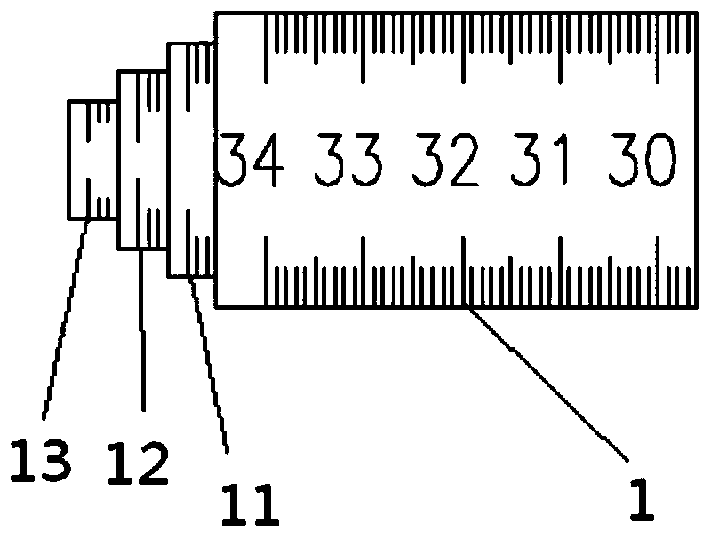 Arched ruler