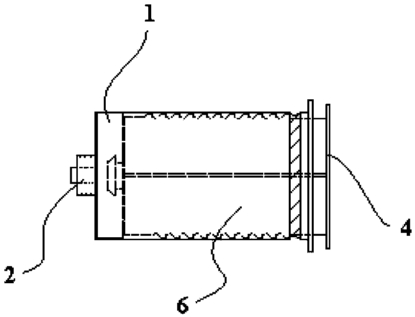 Positive-pressure pulse type flushing-pipe injector for detaining passages of blood vessels