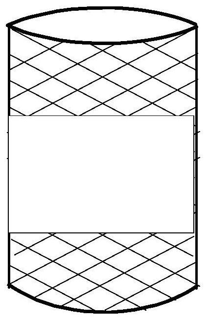 A kind of film-covered drug-loaded airway stent and preparation method thereof