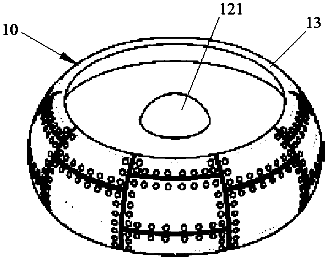 Lightweight high-elasticity liquid metal watch shell and production method thereof
