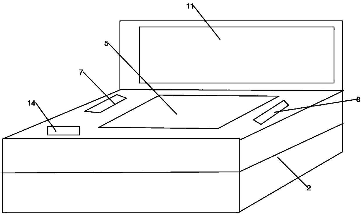 Teaching integrated system with Internet-of-things and work process thereof