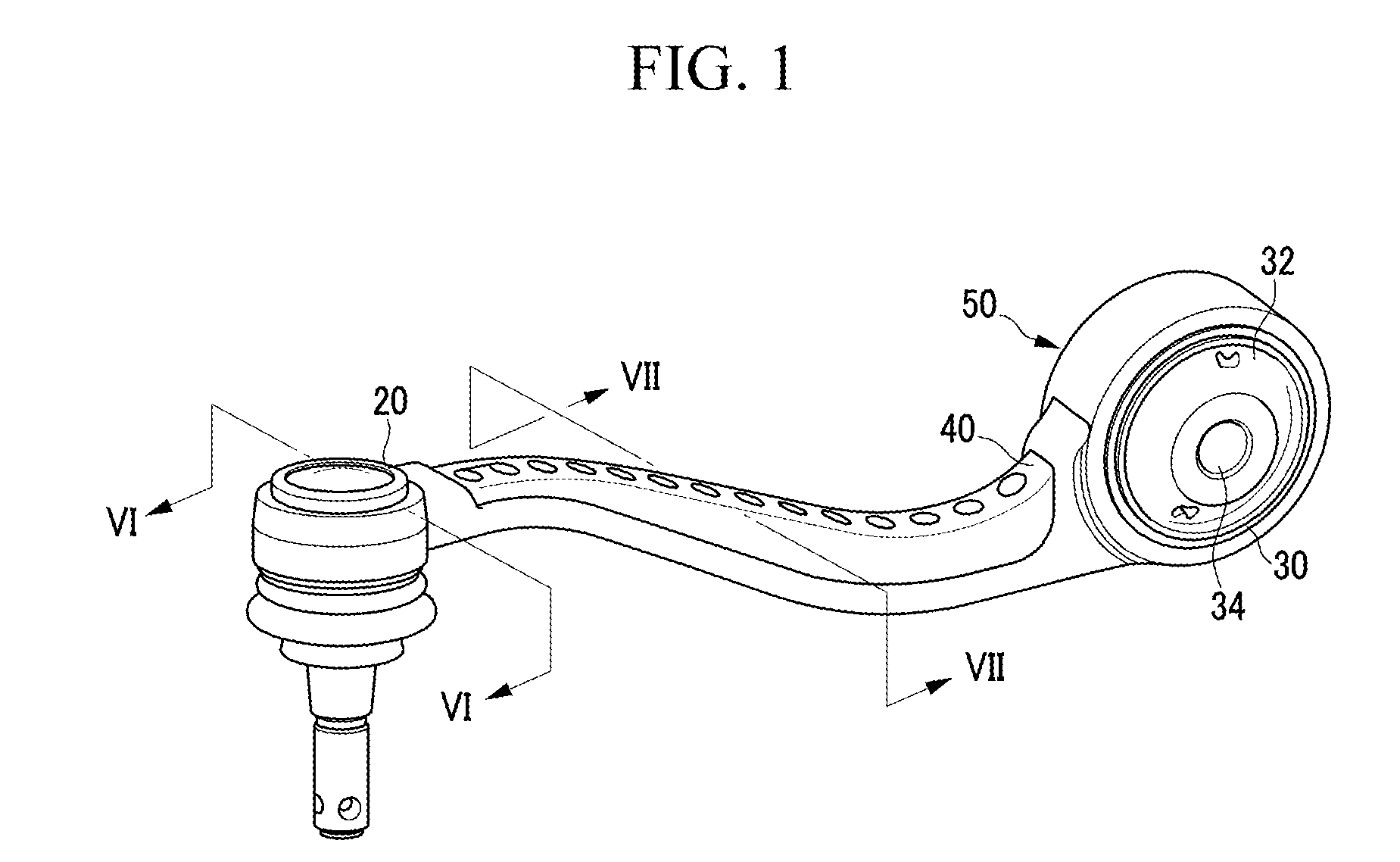 Suspension arm and manufacturing method for the same