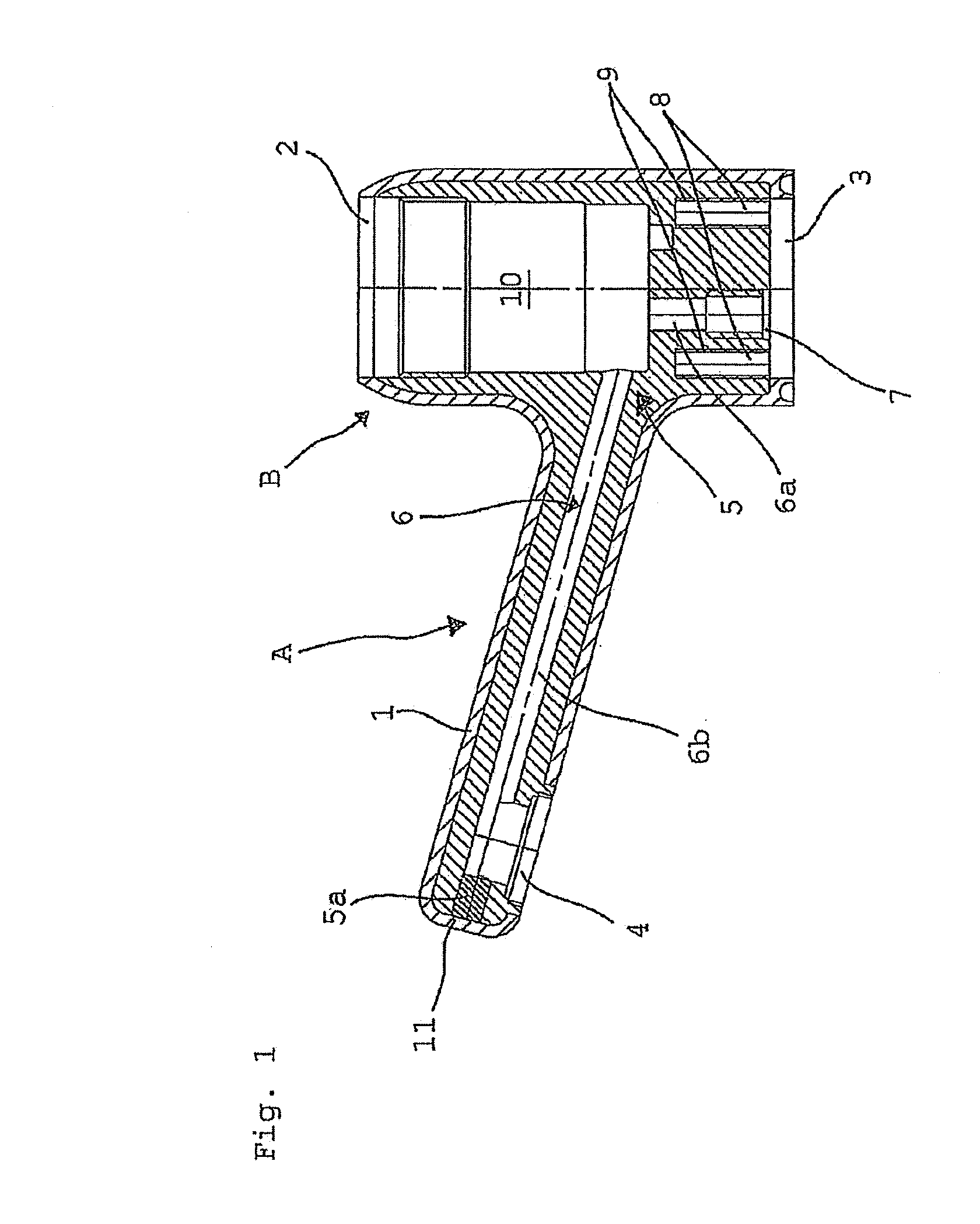 Die cast component and a method for producing a die cast component