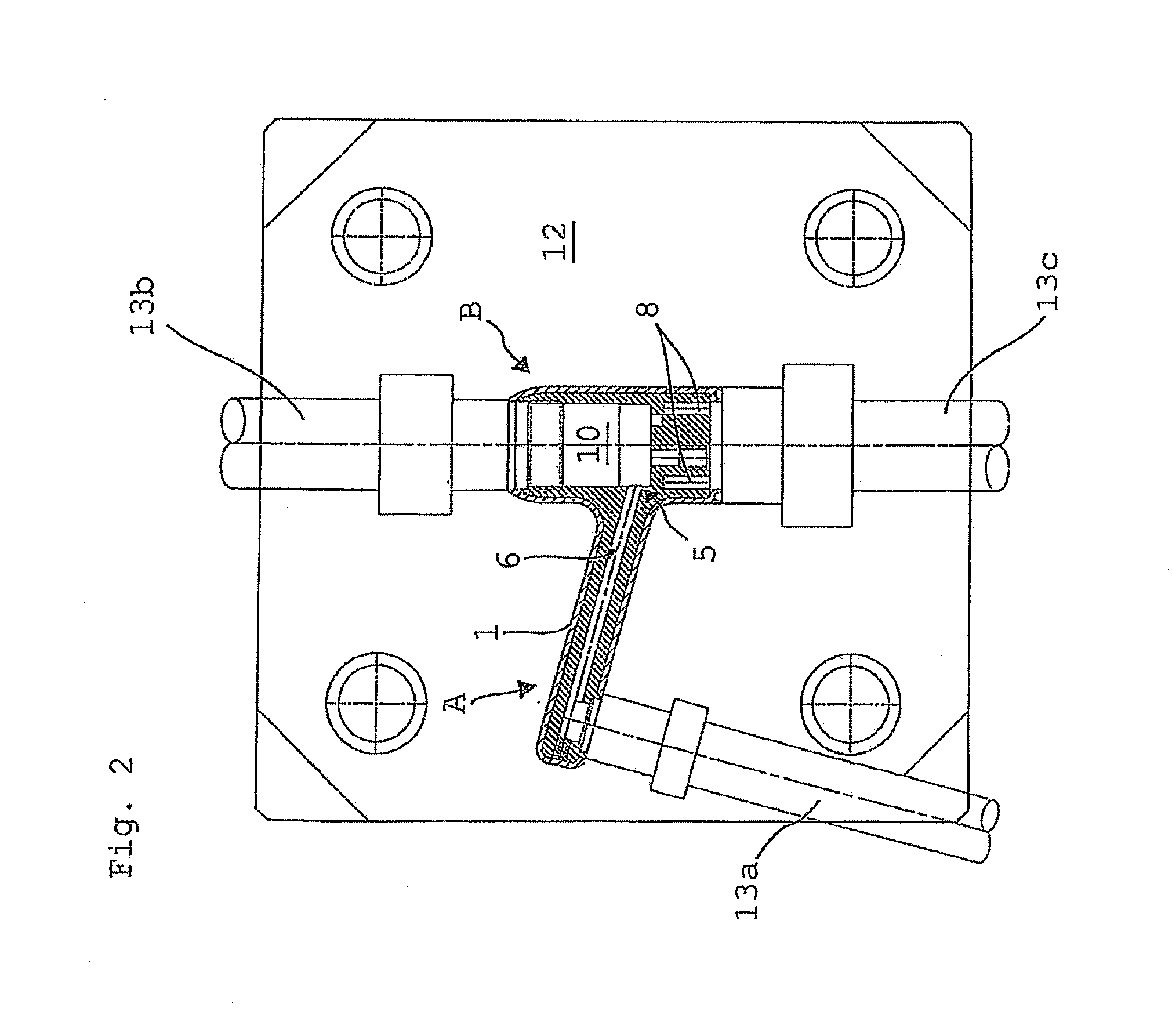 Die cast component and a method for producing a die cast component