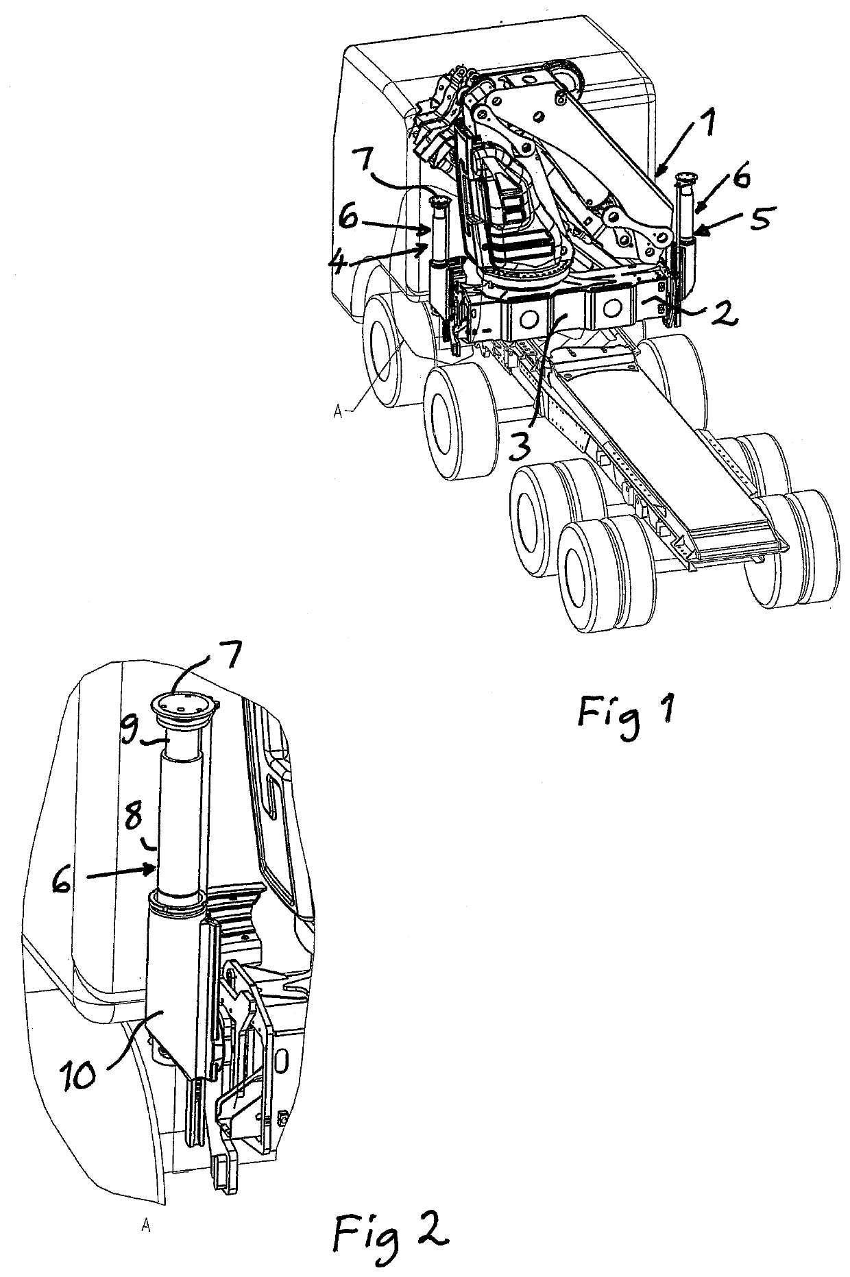 Stabilizer leg device