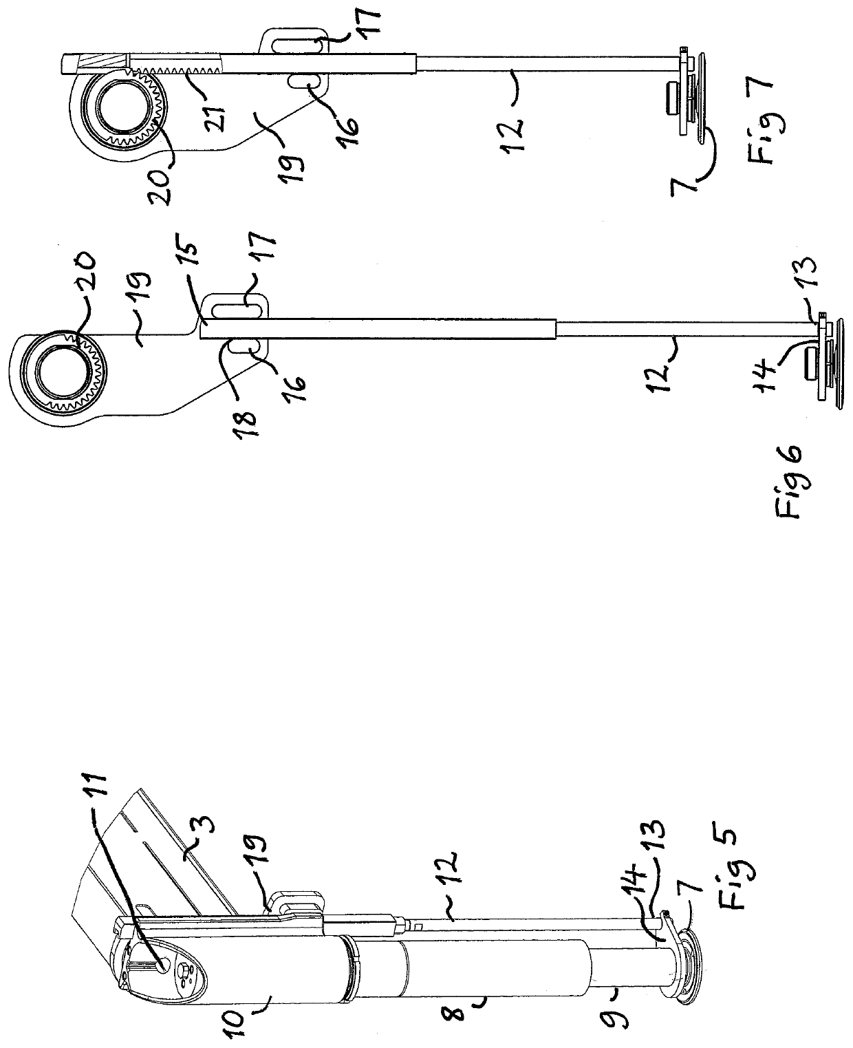 Stabilizer leg device