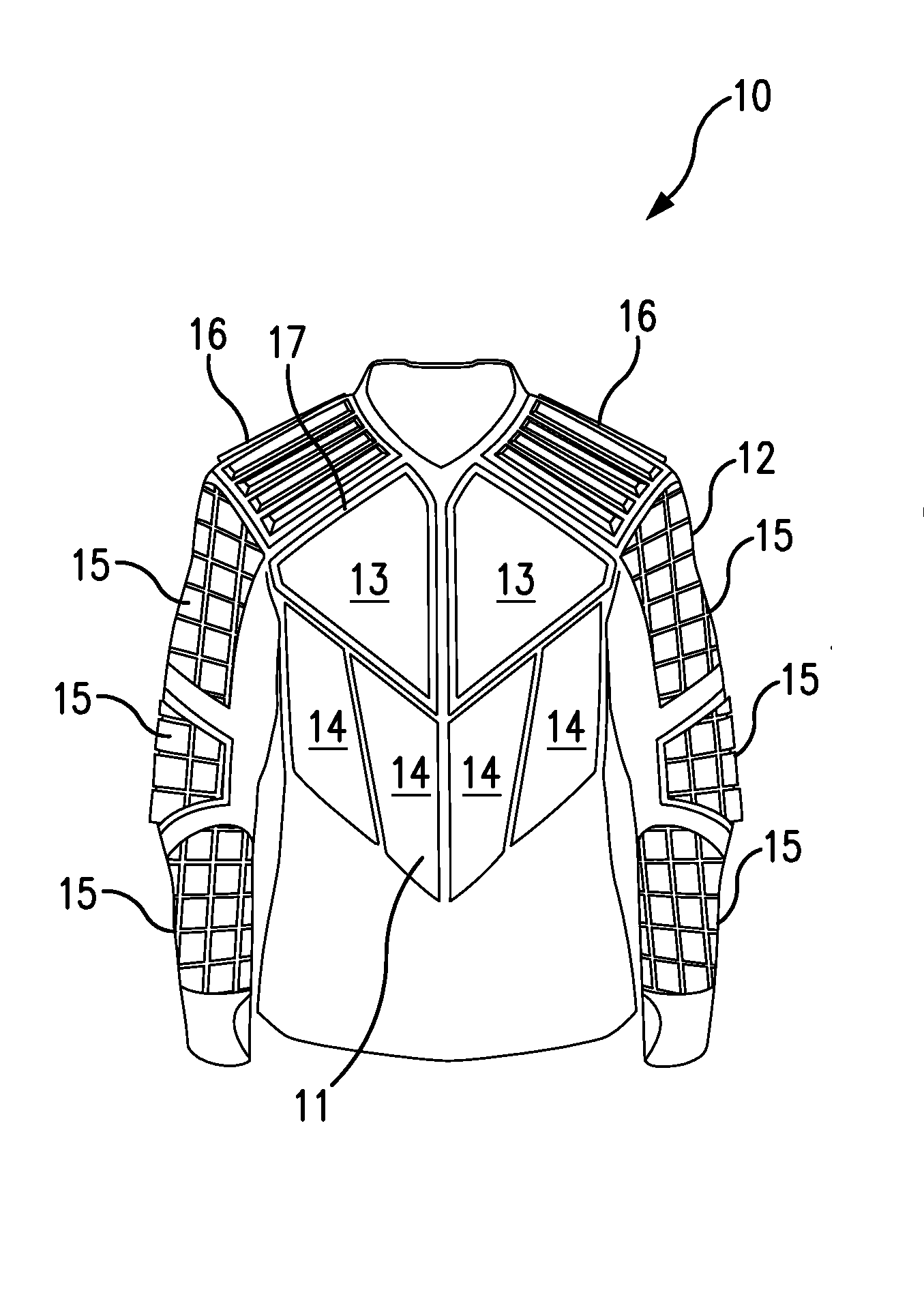 Protective Athletic Garment and Method