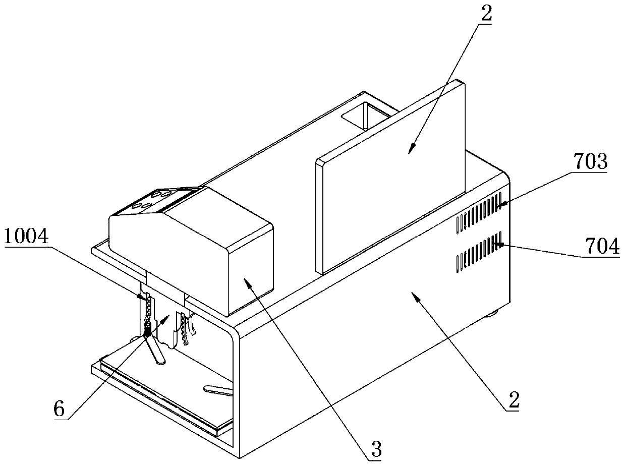 Digital holographic microscopic imaging equipment for irregular precision parts