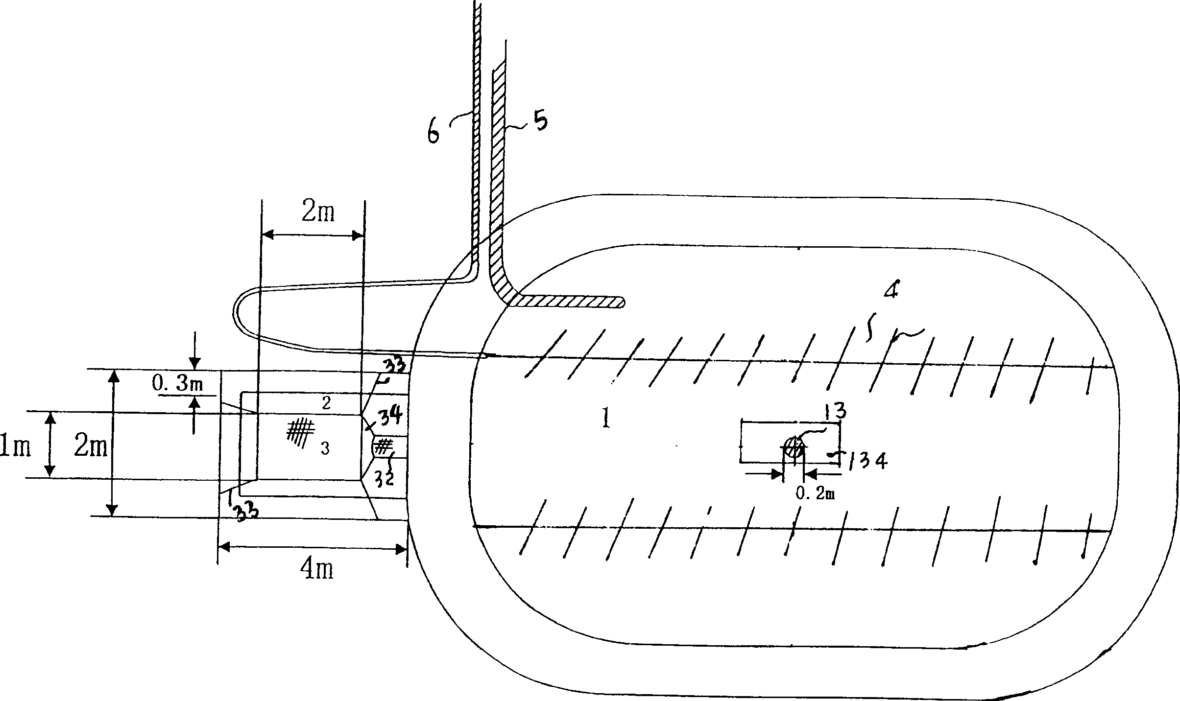 Viscidity-removing method of viscous fertilized fish roe and its equipment