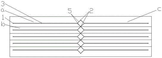 An underground coal gasification process system