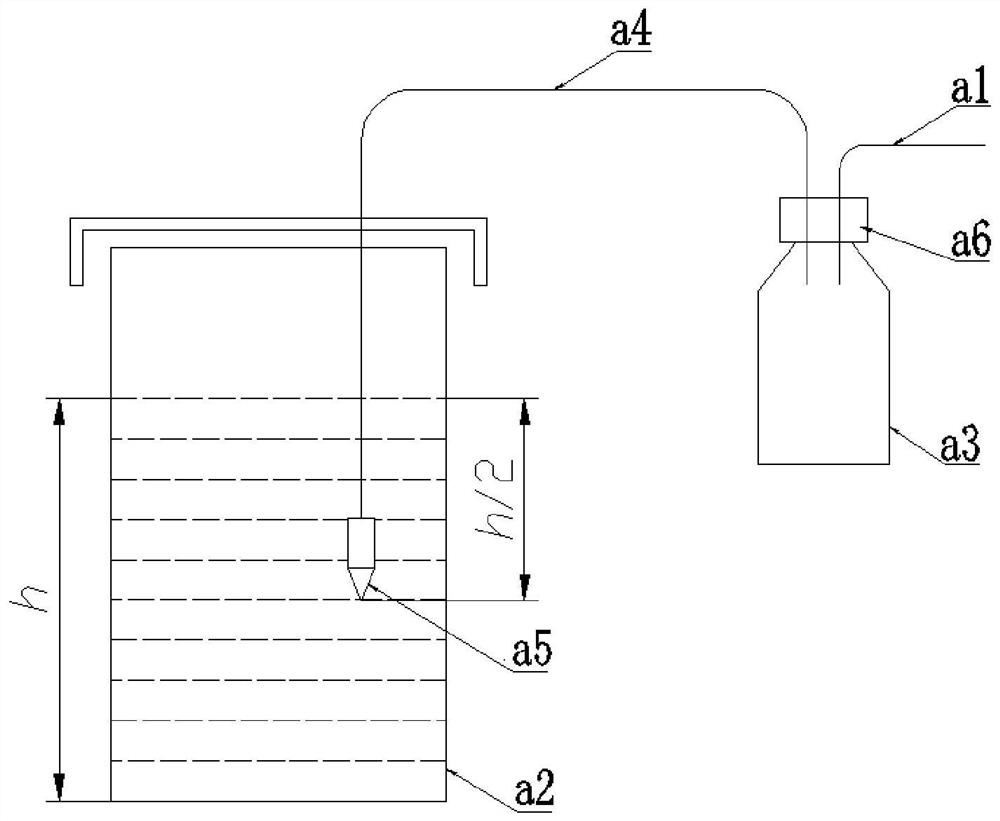 Device and method for monitoring (detecting) pollution degree of hydraulic oil particles sampled from drain valve