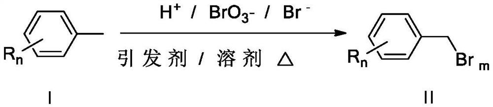 A kind of preparation method of benzyl bromide