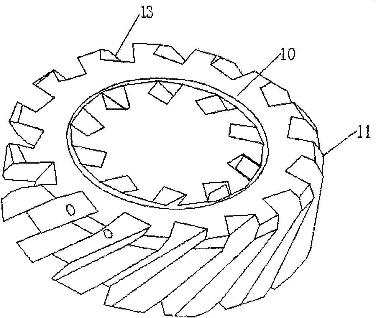 Blast-injecting forced-advancing full pre-mixing energy-saving combustor