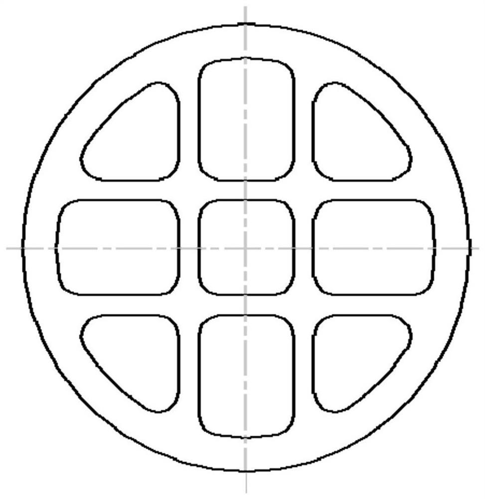 A high-efficiency and total management device for propellant in a surface tension storage tank