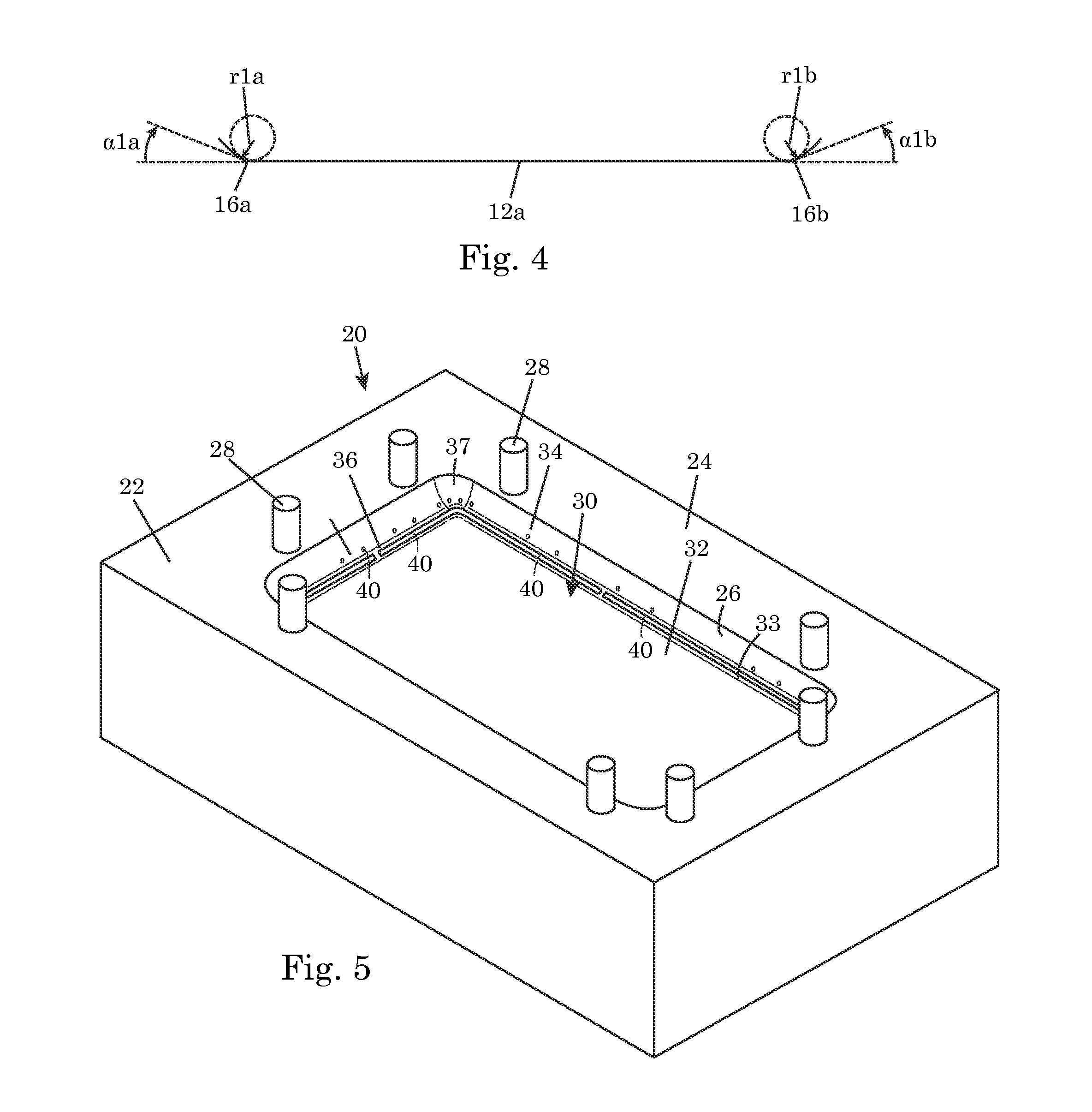 Method and system for forming shaped glass articles